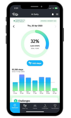 Add steps best sale to apple health