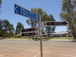 Boulia Shire Council Walkway Signage