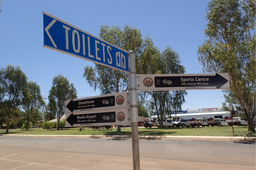 Boulia Shire Council Walkway Signage