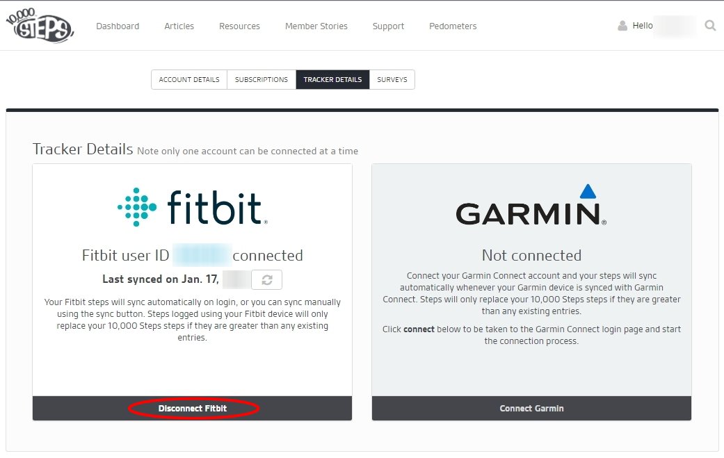 fitbit and garmin connect