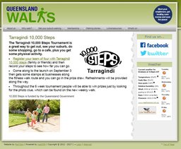 QLD Walks Tarragindi Website Page